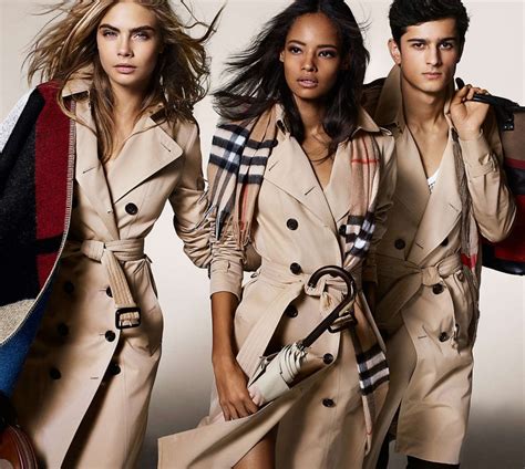 celebrity burberry